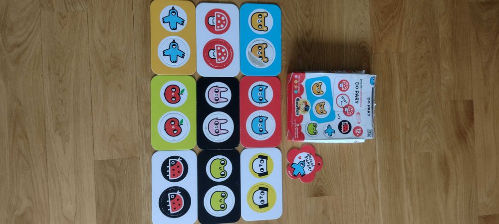 puzzle kontrastowe do pary CzuCzu