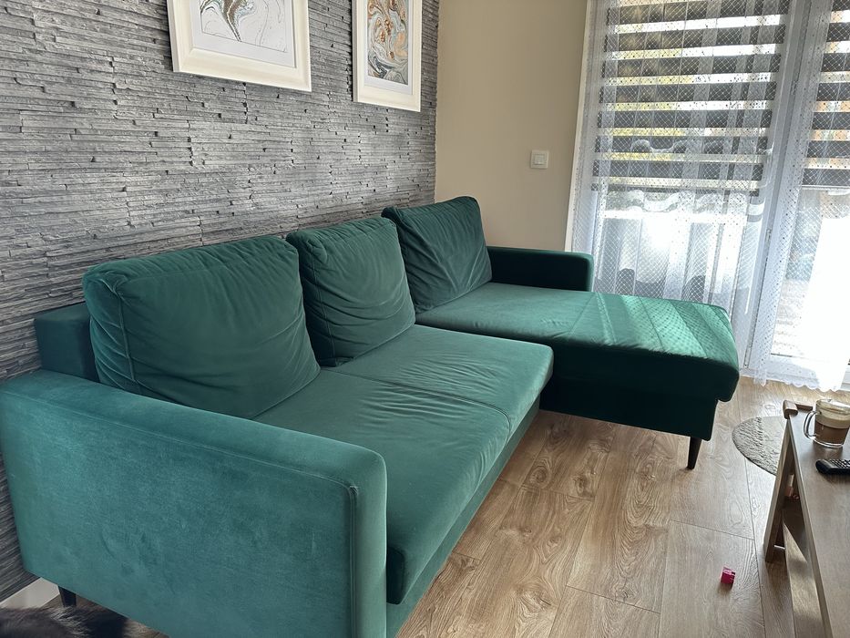 Narożnik butelkowa zieleń