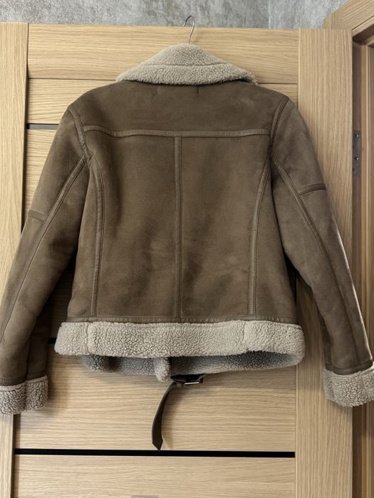 Куртка Zara замш