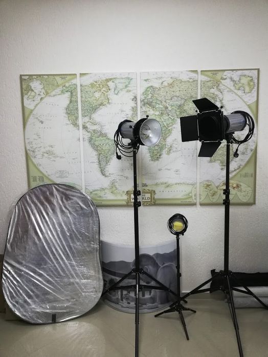Студійне світло, професійне світло для фотостудій, софтбокс