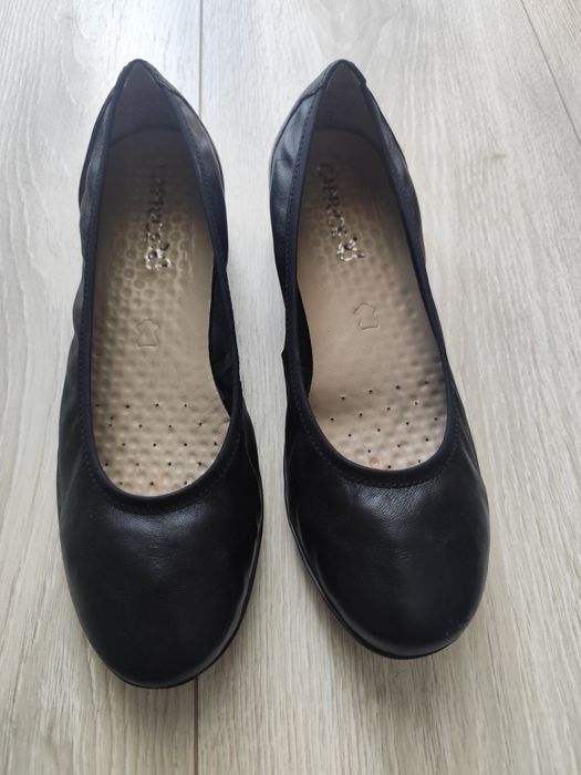 Baleriny czarne Caprice 38