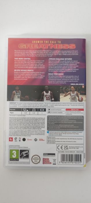 Nintendo Swoich NBA2K23