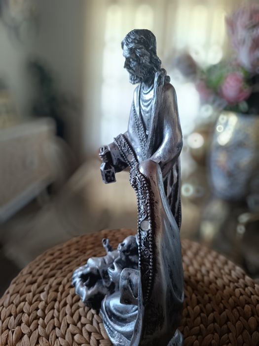 Presépio Família Sagrada em marfinite