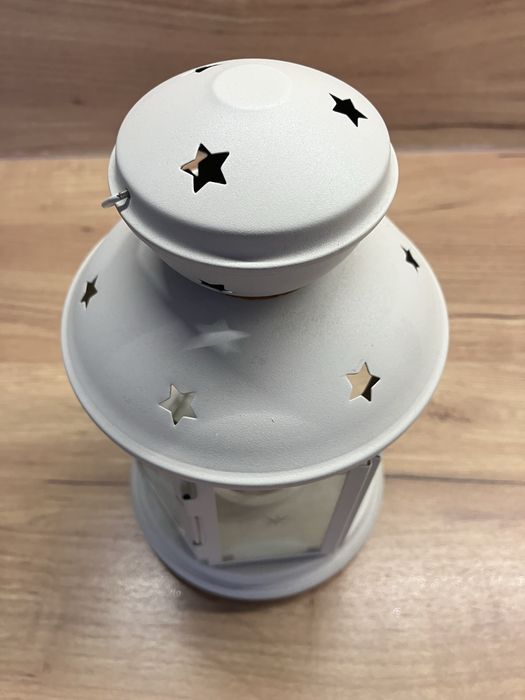 Ikea Rotera Latarenka Biały 301.229.86 (lampion)