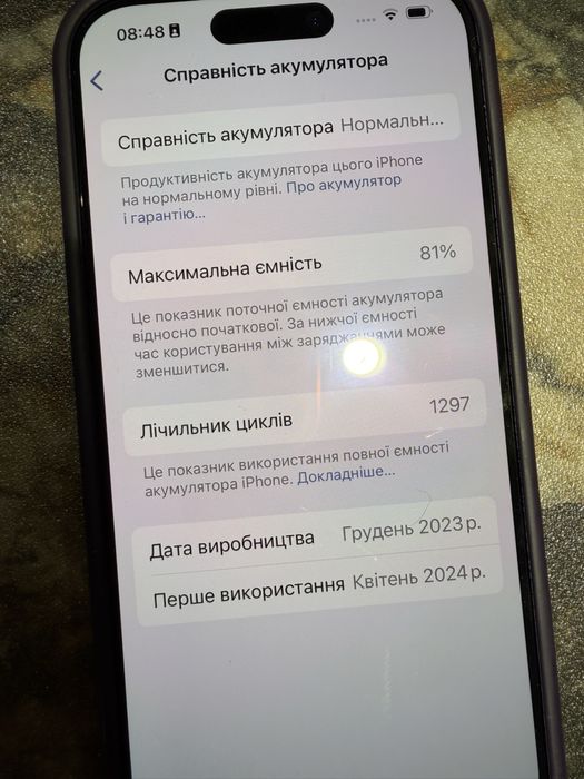 Iphone 15 Pro blue titanium 256мб