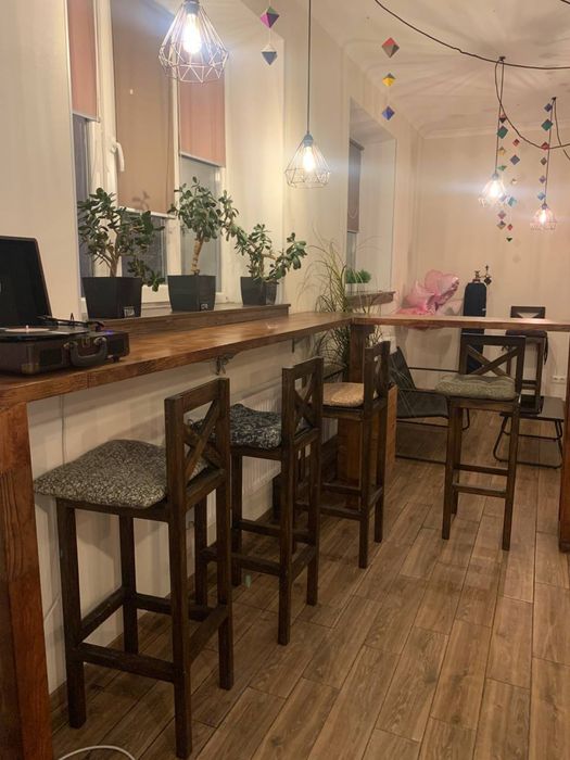 Стілець барний дерево