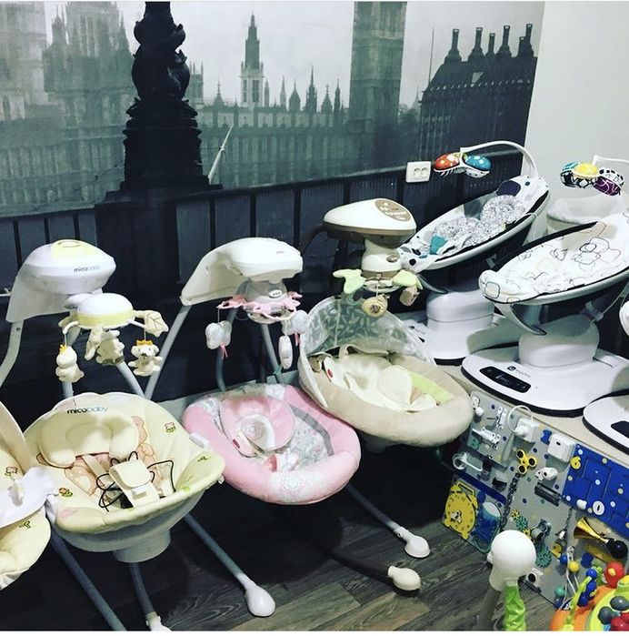 Прокат укачивающих центров Mamaroo,fisher price