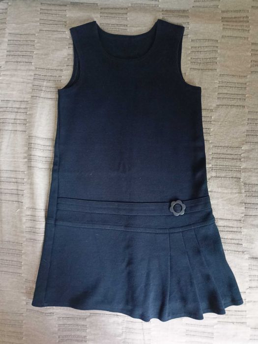 Sukienka granatowa_strój galowy_ rozm. 110/116