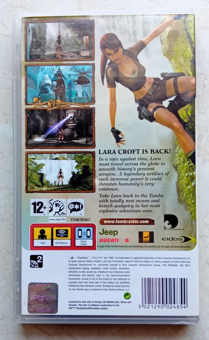 Tomb Rider Legend PSP