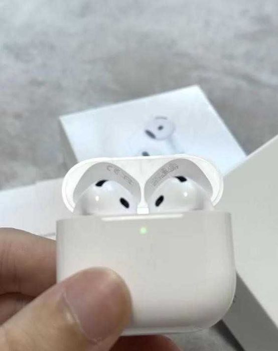 Беспроводные Топовые Наушники Airpods 4 +чехол