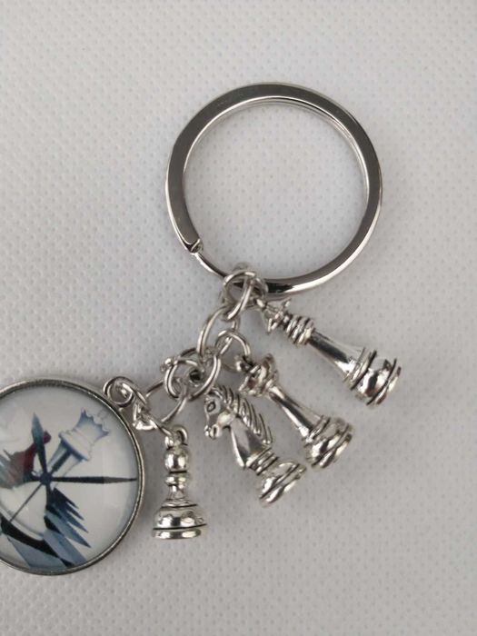 Brelok szachy hetman breloczek do kluczy nowy polecam :)