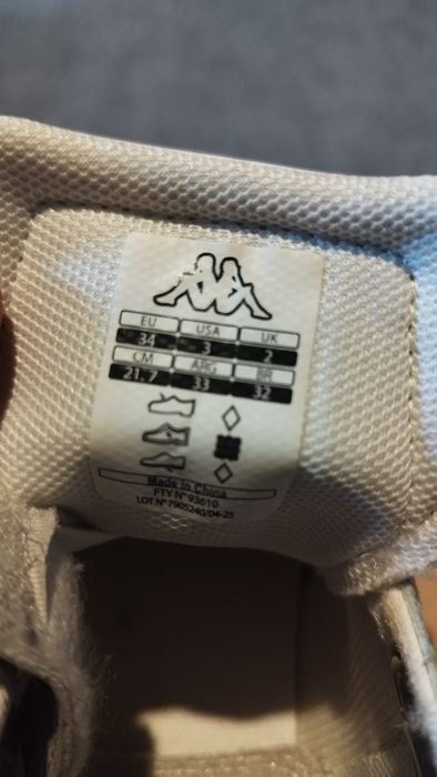 Buty 34  Kappa Sneakersy