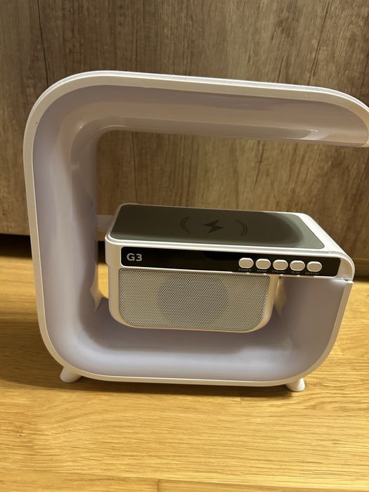 Нічник+бездротова зарядка та колонка HM-G3