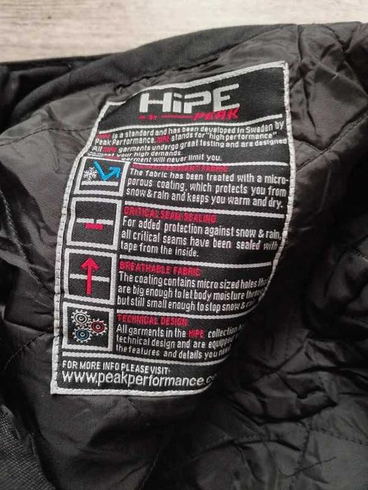 Peak performance snowrock thermolite spodnie narciarskie damskie