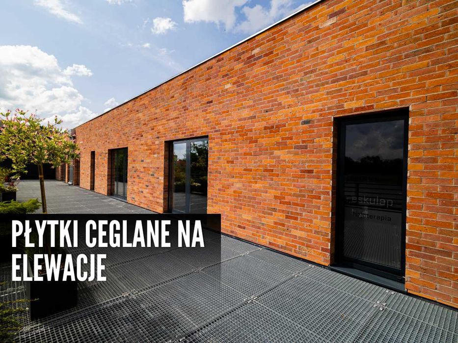 Cegła na Ścianę Elewacje Płytki Ceglane Lico Cegły Ozdobne Dekoracyjne