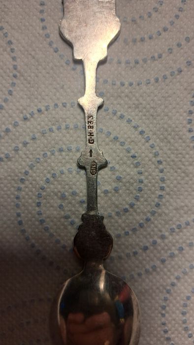 Kolekcjonerska Łyżeczka ze srebra