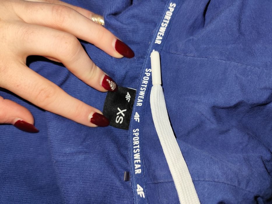Bluza rozpinana 4F niebieska