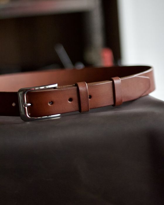 Ручна робота / Ремінь чоловічий шкіряний / Ремень мужской кожаний