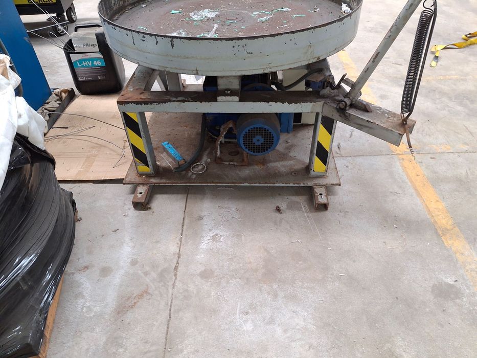 Desenrolador de arame para bobines 1000KG com motor + variador