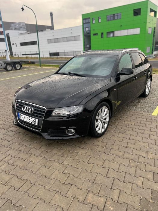 Audi A4 Avant Audi a4b8 s line, parktronic, bi-xenon, nawigacja, skóra, Zamiana