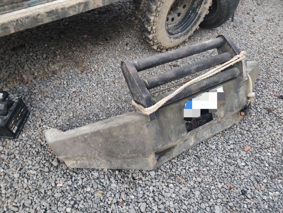 Zderzaki stalowe przód tył Hyundai Galloper