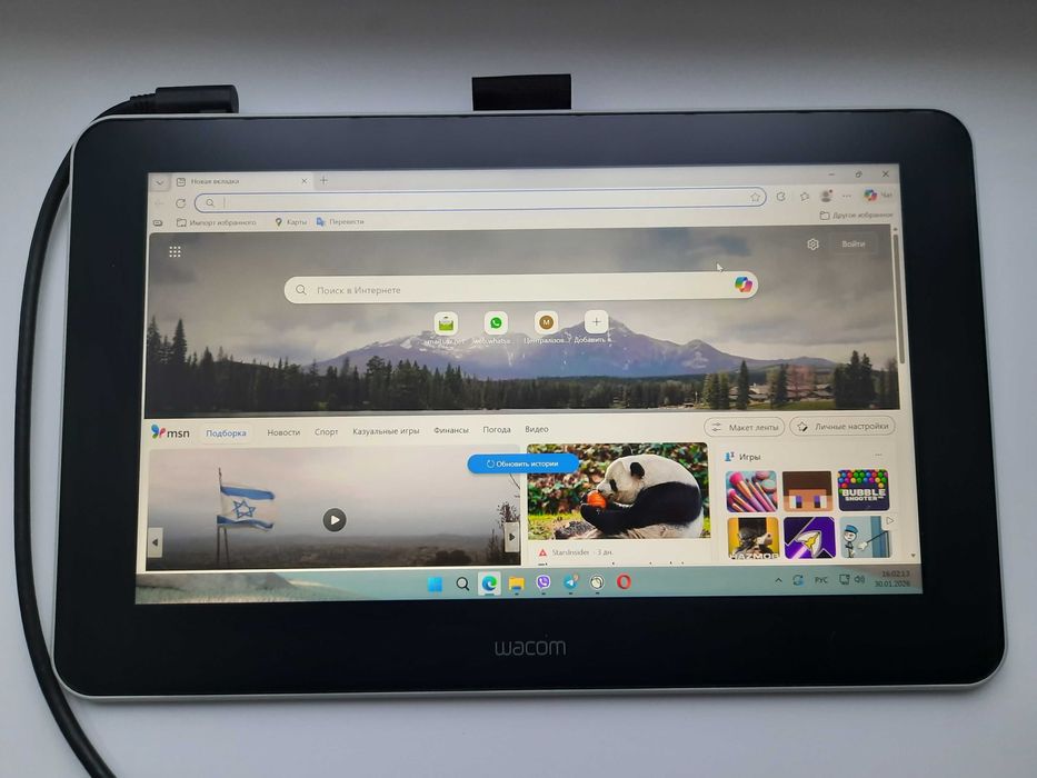 wacom one 13 - купить графический планшет - Цена на OLX.ua