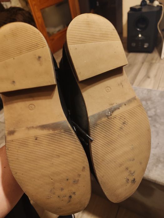 Buty skórzane męskie H&M rozmiar 43