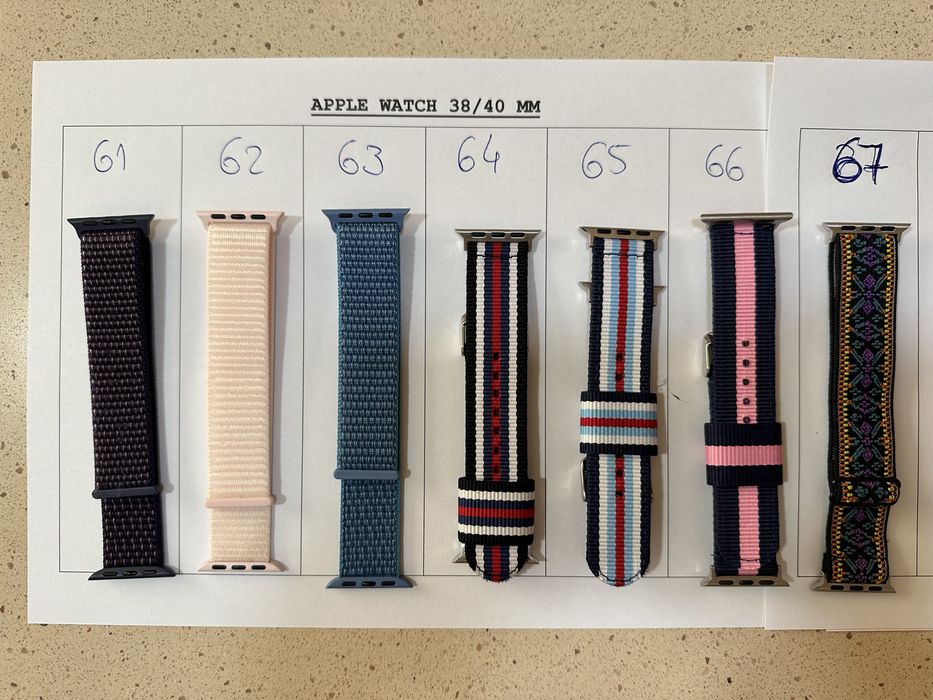 Braceletes para Apple Watch 38/40mm