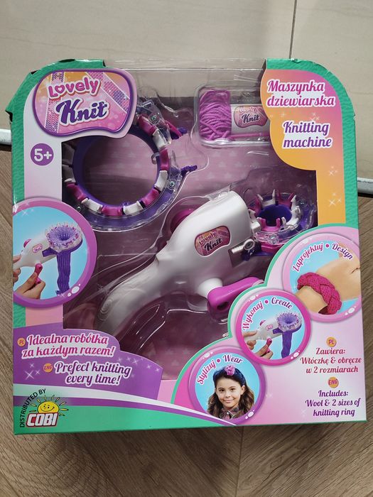 Cobi maszynka dziewiarska lovely knit NOWA