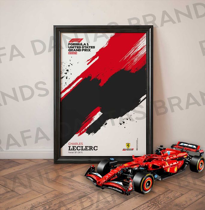 Poster para impressão Ferrari S24 F1 Lego MOD2