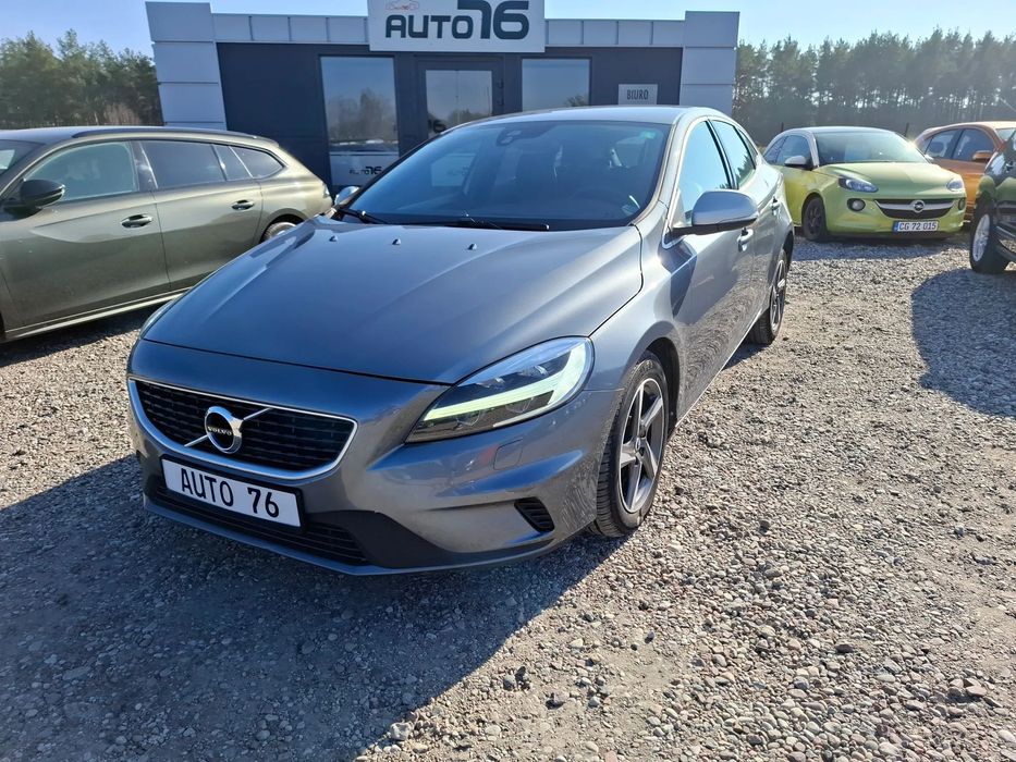 Volvo V40 2.0d D3.R-designe.Full Leed,Skóra,Navi,1-wł.bezwy.Serwis.SU.SUPER STAN