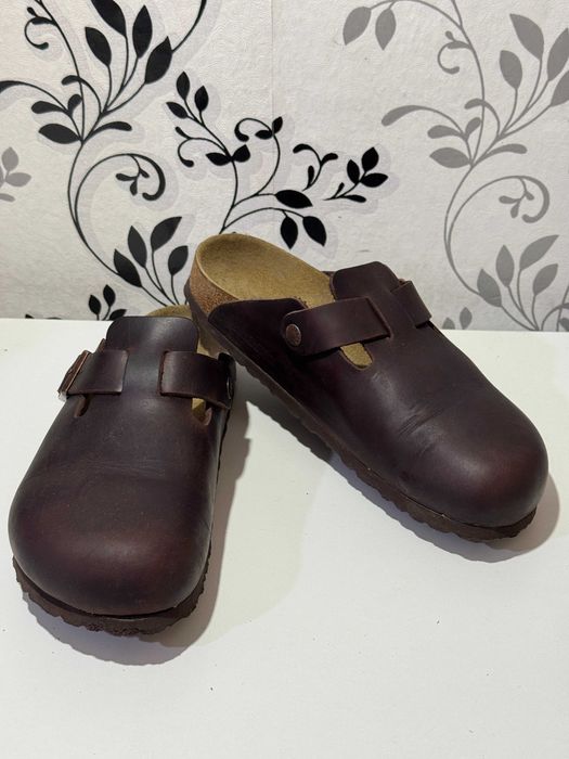 Шльопанці клоги Birkenstock  Boston Soft Footbed  Oiled Leather, 42р
