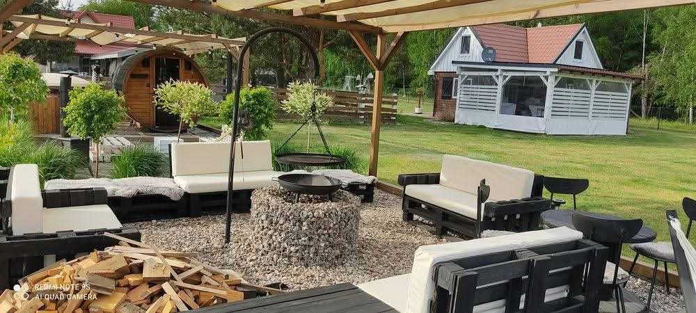Domki letniskowe-Domki Mazury-Ruciane-Nida-Basen-Sauna-Jacuzzi-Las-Łąka