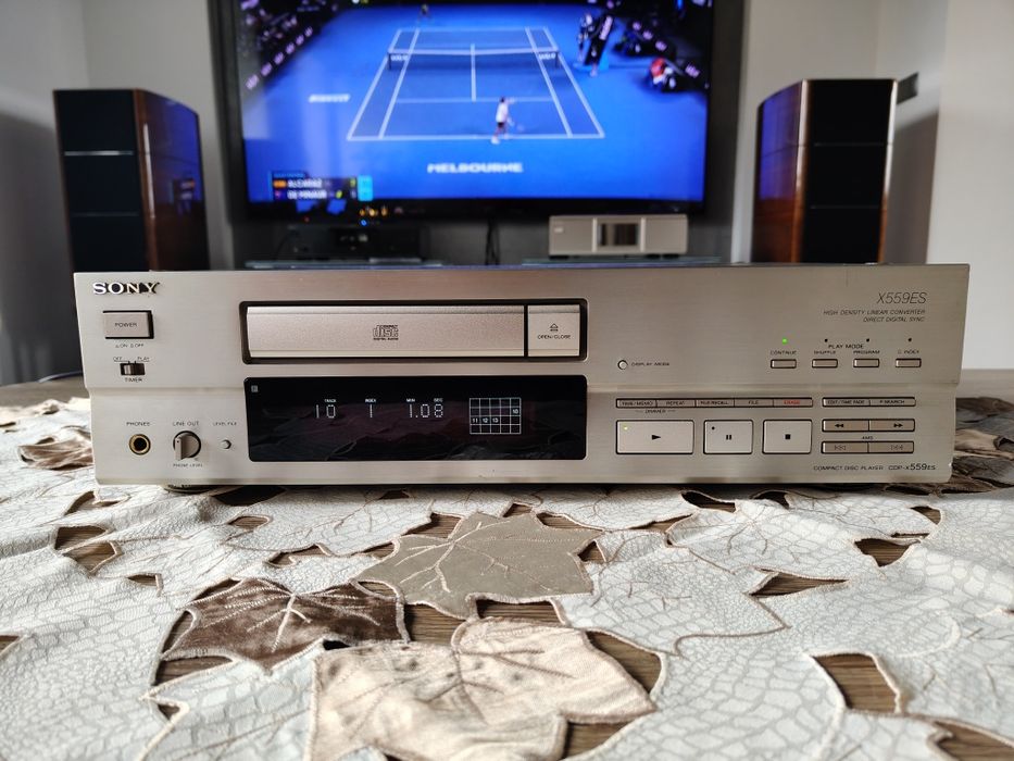 Odtwarzacz kompaktowy CD Sony CDP-X559ES