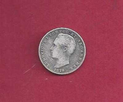 MONARQUIA D. Luis I  100 REIS  1879 e 200 Reis  1863  Prata