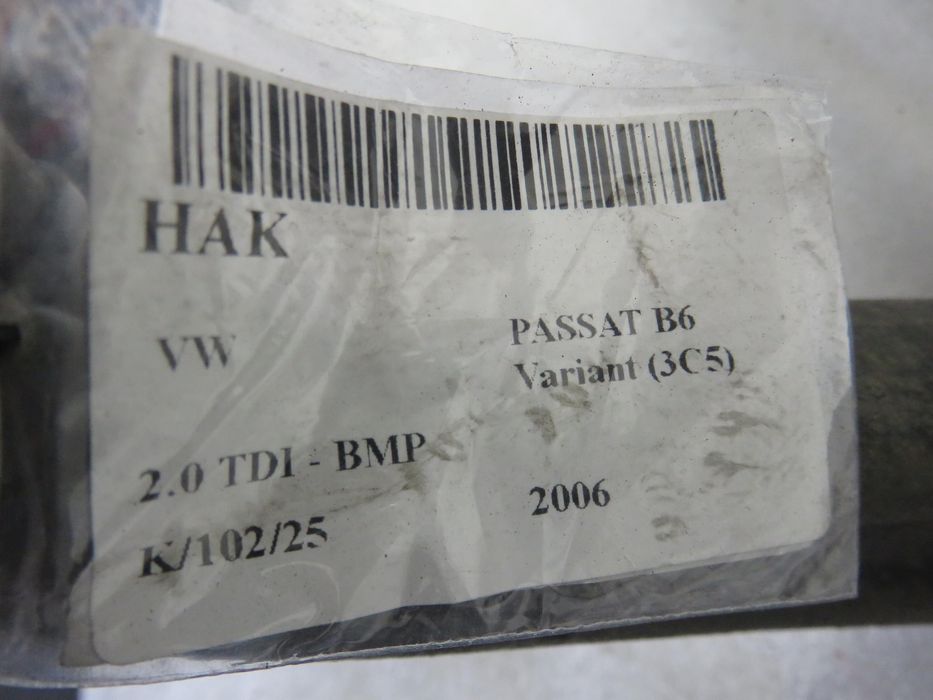 Hak Vw Passat B6 Variant (3c5) Kombi - 321534