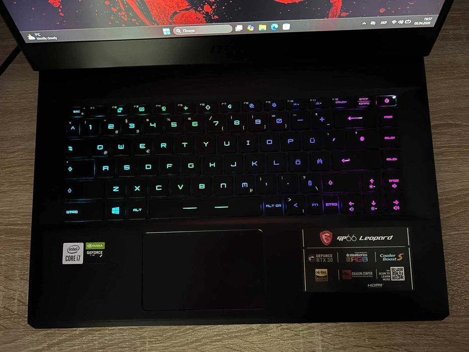 Msi Leopard GP66 144Hz 15.6" / RTX 3070/ i7-10750/ 16gb ram DDR4 /1Tb SSD/ FullHD/ Ноутбук ігровий ноут потужний процесор, відеокарта. мсі laptop
