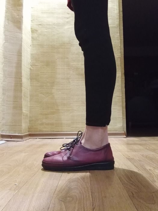 Кожаные мокасины