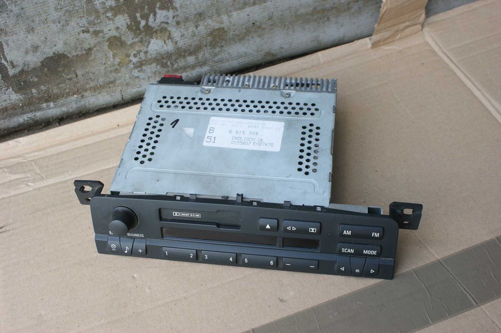 Bmw e46 oryginalne radio na kasety