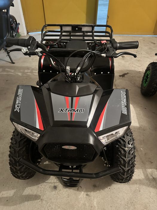 Moto elétrica infantil 1000W - mini bazou VERMELHA - semi novo [COM GARANTIA]