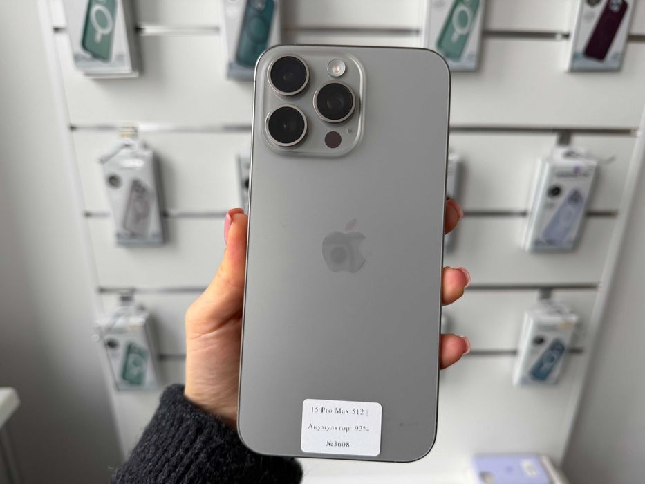 iPhone 15 Pro Max 512 GB Neverlock | Магазин | Гарантія