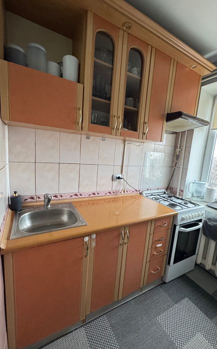 Кухонний гарнітур , кухня б/у, газова плита, мийка