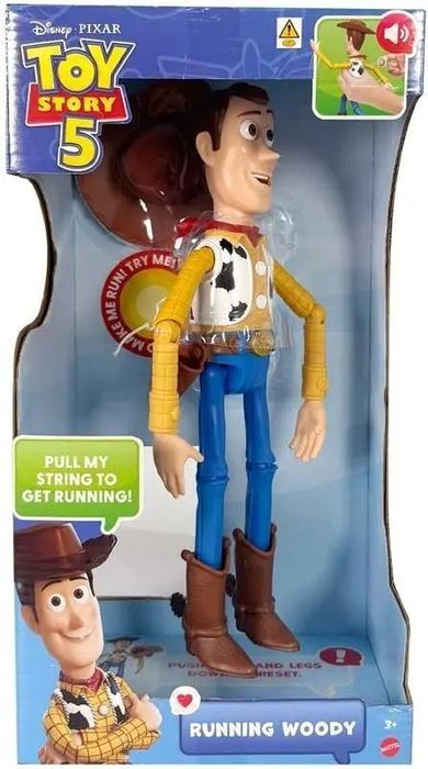 Disney Pixar Toy Story 5 Biegnący Chudy 30cm. Nowy Produkt