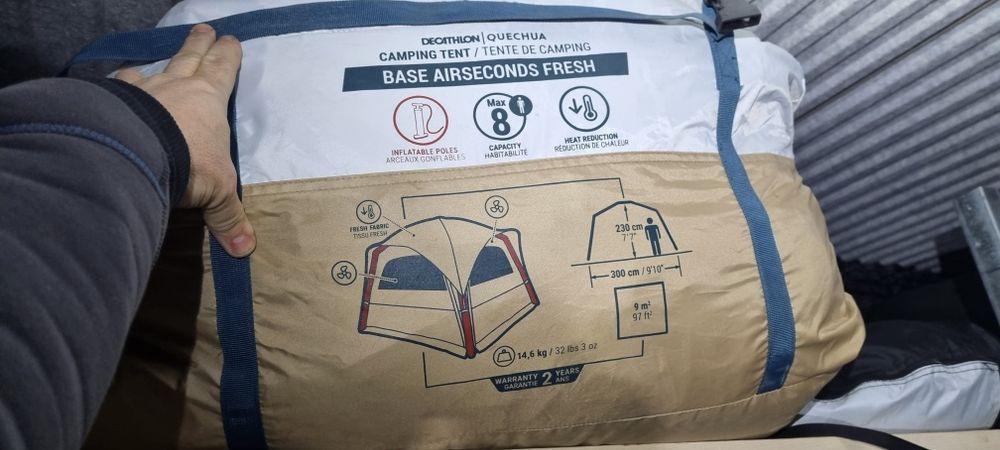 Namiot Queshua przedsionek Base Air