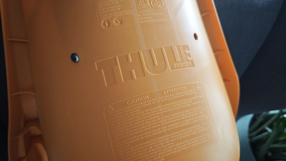 Fotelik rowerowy Thule RideAlong do 22kg