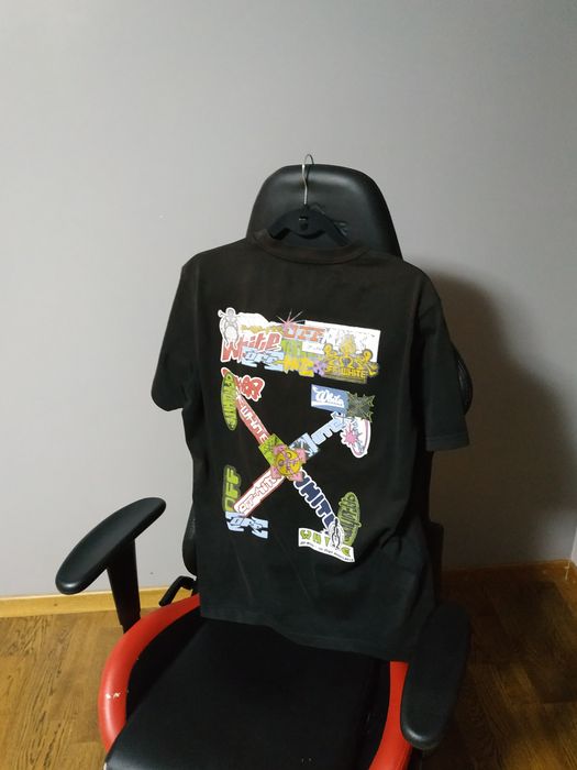 Футболка off white x Jeremy Scott x Balenciaga type