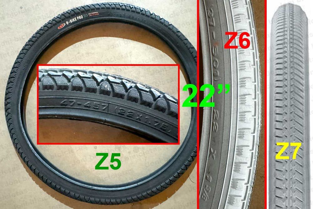 Pneus de bicicleta (roda 22, 24, 27, 27,5 e 29)