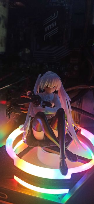 Милая аниме кукла леди с кроликом высотой 10 см  Sora