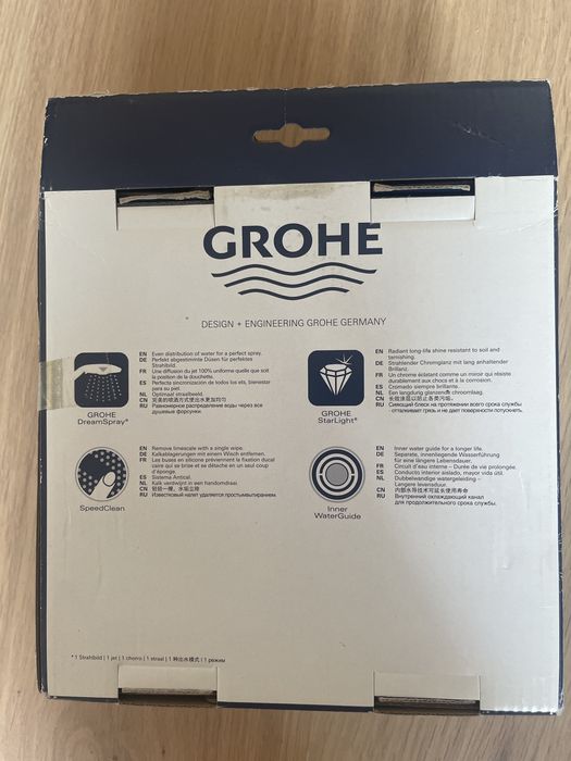 Grohe Euphoria Cube 150 – deszczownica prysznicowa |  nowa