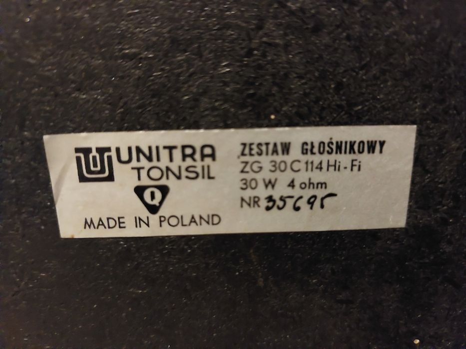 Kolumny głośnikowe Unitra 30W